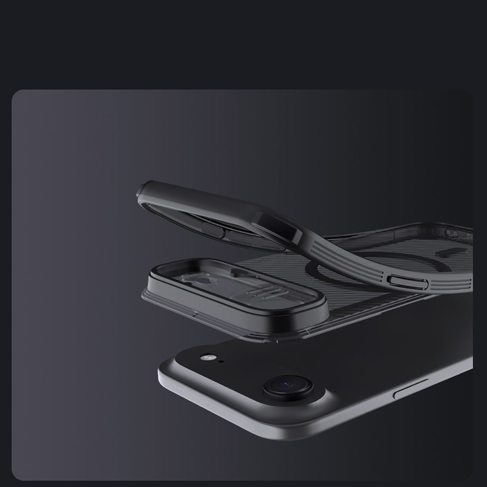 CamShield Pro Magnetic Case IP17 Air Transparent blackpol