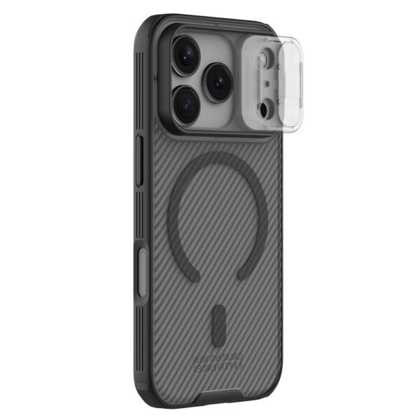 CamShield Pro Magnetic Case IP17 Pro Transparent blackpol