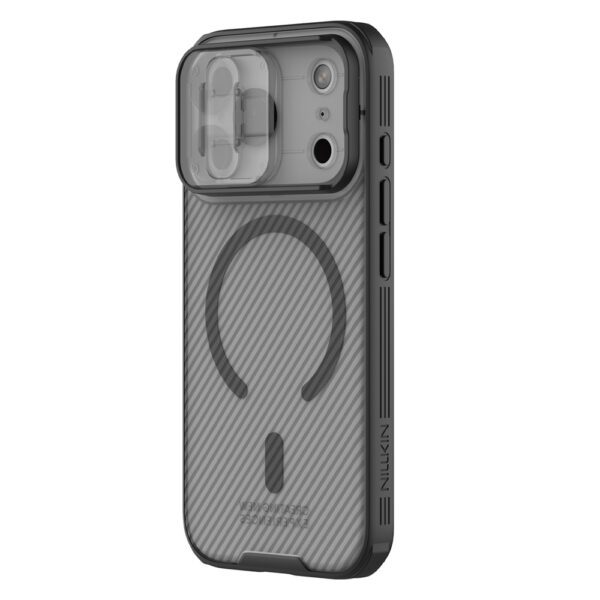 CamShield Pro Magnetic Case IP17 Pro Max Transparent blackpol
