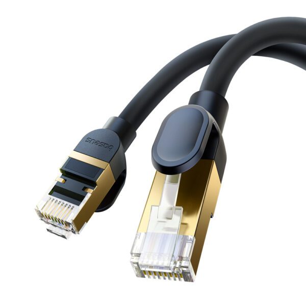 Baseus High Speed ​​Cat 8 40 Gb/s Ethernet cable 5 m - blackeng