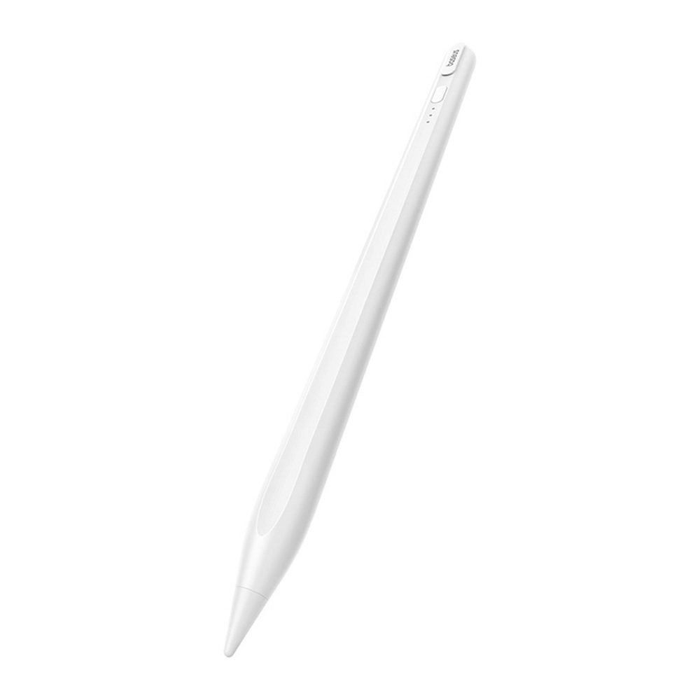 201814_2 Baseus Smooth Writing 3 Active Stylus, Wired Rechargeable Stylus (Writing Angle Detection Version) - Whiteeng