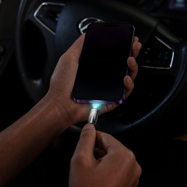 Baseus Glimmer Series cable USB-A - Lightning 480Mb/s 2.4A 2m blackeng