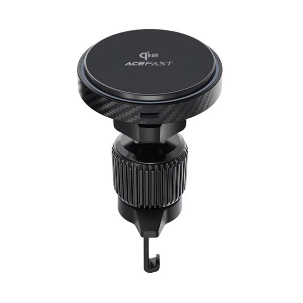 Acefast D33 Car Holder with Qi2 15W Magnetic Charger for Air Vent - Blackeng