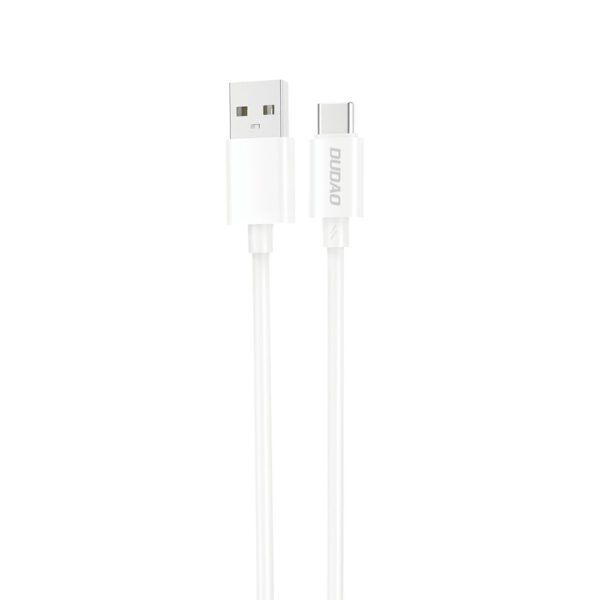 Dudao L4ST USB-A / USB-C cable 2A 1m - whiteeng