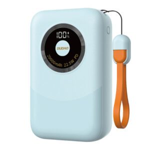 Powerbank Dudao K21 Mini 10000mAh 22.5W USB-A / USB-C - blueeng