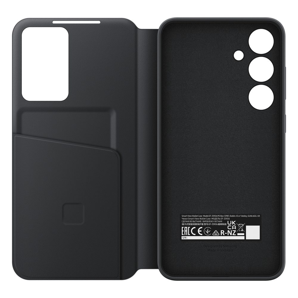 Samsung Smart View Wallet EF-ZS921CBEGWW flip case for Samsung Galaxy S24 - blackeng