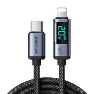 Joyroom Prism Series A16 Lightning / USB-C PD 20W 1.2m cable - blackeng