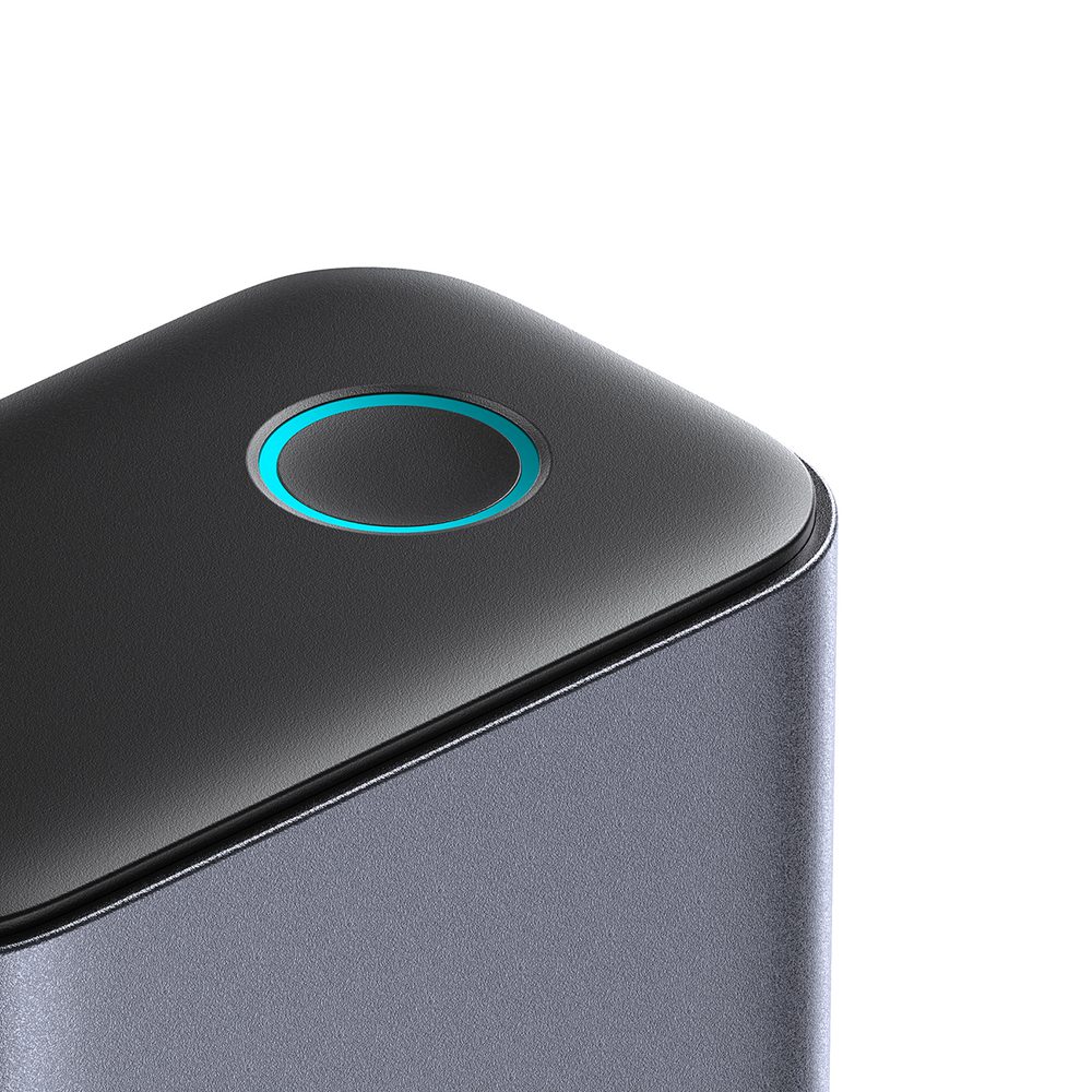 Joyroom JR-TCM02 Multiport GaN Charger 65W EU 4x USB-C 2x USB-A - Dark Grayeng