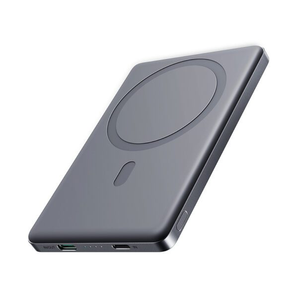 Powerbank Joyroom JR-PBM08 5000mAh 20W ultra-thin with inductive charging - grayeng