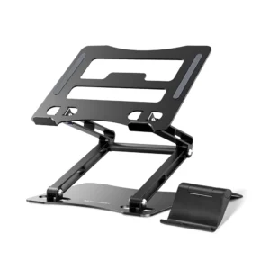 203152_1 Wozinsky WRS-CPY75DSB Aluminum Laptop and Tablet Stand + Free Smartphone Stand - Blackeng