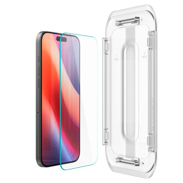 CREATOR: gd-jpeg v1.0 (using IJG JPEG v62), quality = 80 Spigen Glas.tR EZ Fit Tempered Glass for iPhone 16 Pro Max / 17 Pro Max - 2 pcs.eng
