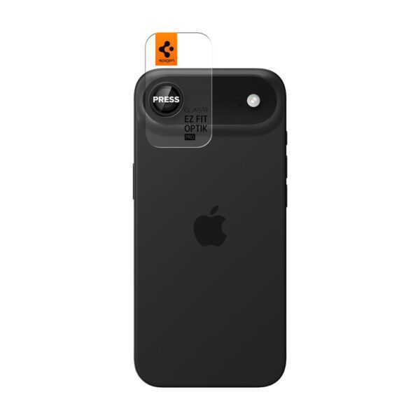 CREATOR: gd-jpeg v1.0 (using IJG JPEG v62), quality = 80 Spigen Optik Pro Glas.tR ”EZ FIT” Camera Cover 2-pack for iPhone Air - Blackeng