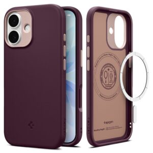 Spigen Nano Pop Mag MagSafe case for iPhone 17 - burgundyeng