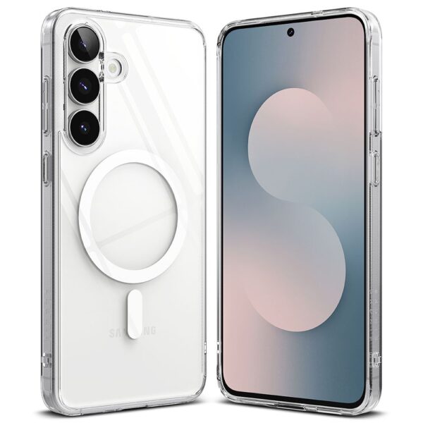 CREATOR: gd-jpeg v1.0 (using IJG JPEG v62), quality = 80 Ringke Fusion Magnetic MagSafe Case for Samsung Galaxy S25 FE - Cleareng