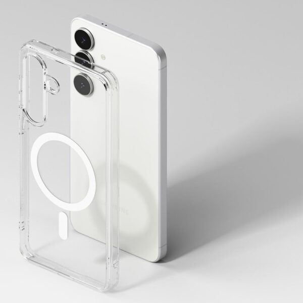 CREATOR: gd-jpeg v1.0 (using IJG JPEG v62), quality = 80 Ringke Fusion Magnetic MagSafe Case for Samsung Galaxy S25 FE - Cleareng