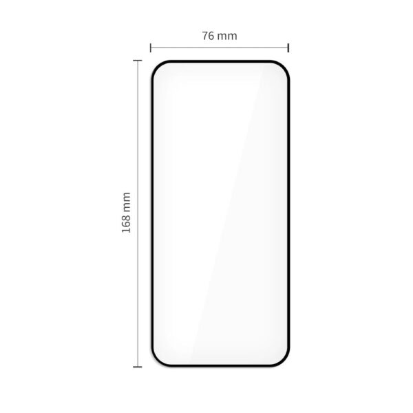 CREATOR: gd-jpeg v1.0 (using IJG JPEG v62), quality = 80 Tech-Protect Glass Fit+ 2-pack tempered glass for Xiaomi Redmi 15C 173 mm / Poco C85 173 mm - blackeng