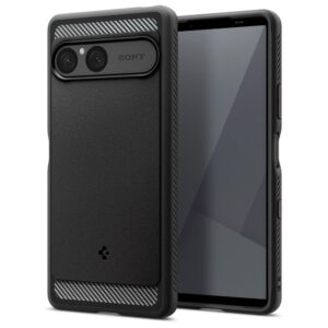 Spigen Rugged Armor Case for Sony Xperia 10 VII - Matte Blackeng