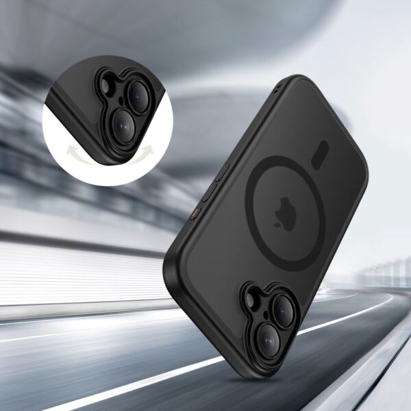 Tech-Protect Magpeak Magsafe CC Case for iPhone 17 - Matte Blackeng