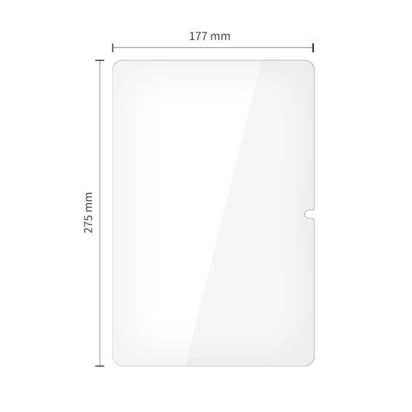 CREATOR: gd-jpeg v1.0 (using IJG JPEG v62), quality = 80 Tech-Protect Glass Fit+ 2-pack tempered glass for Xiaomi Redmi Pad Pro / 2 Pro 12.1 - transparenteng