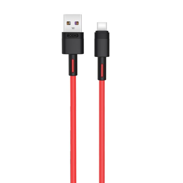 210263_oryg XO cable NB-Q166 USB - USB-C 1,0 m 5A red