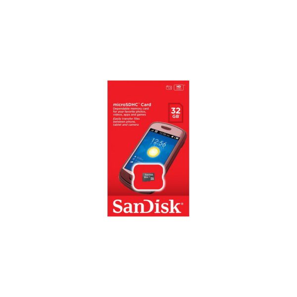 SanDisk memory card 32GB microSDHC