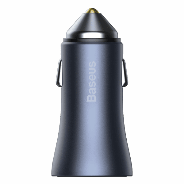 217837_oryg Baseus car charger Golden Contactor Pro PD 40W 1x USB 1x USB-C dark gray