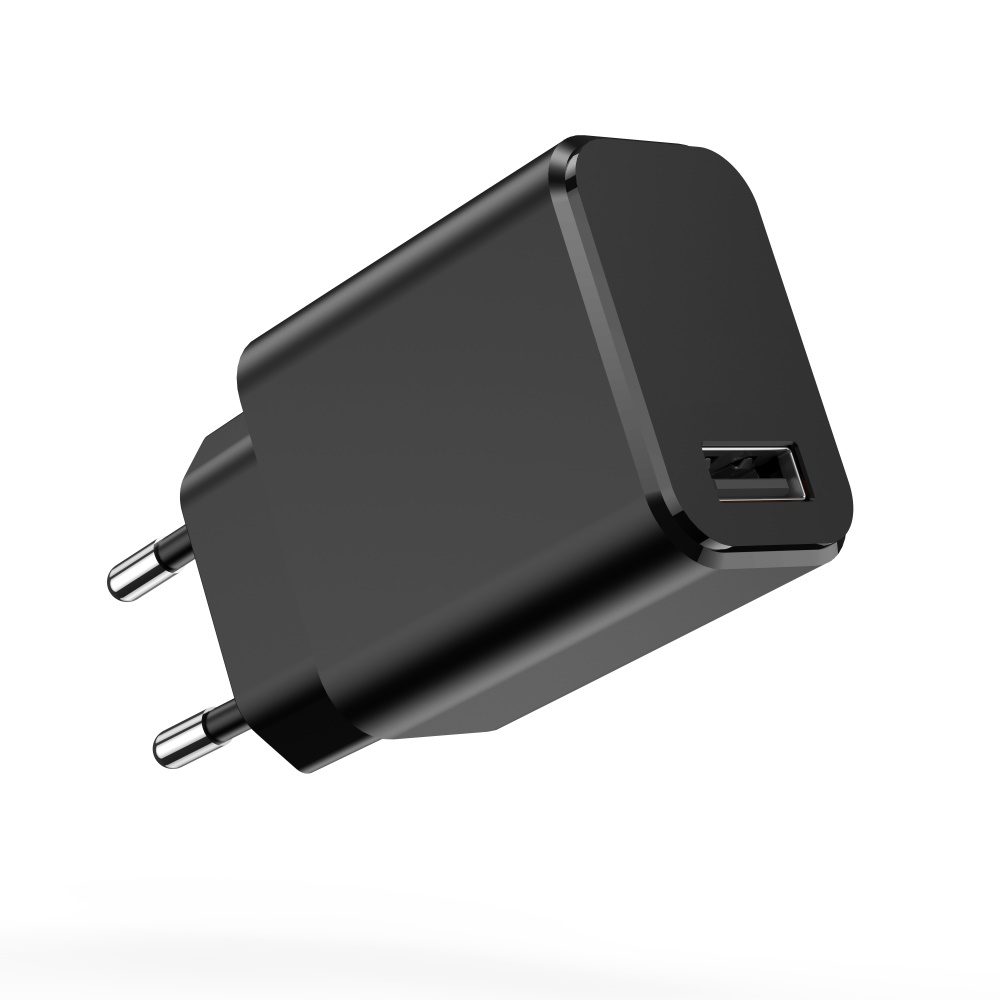 218293_oryg Setty charger 1x USB 3A black + USB-C cable 1,0 m