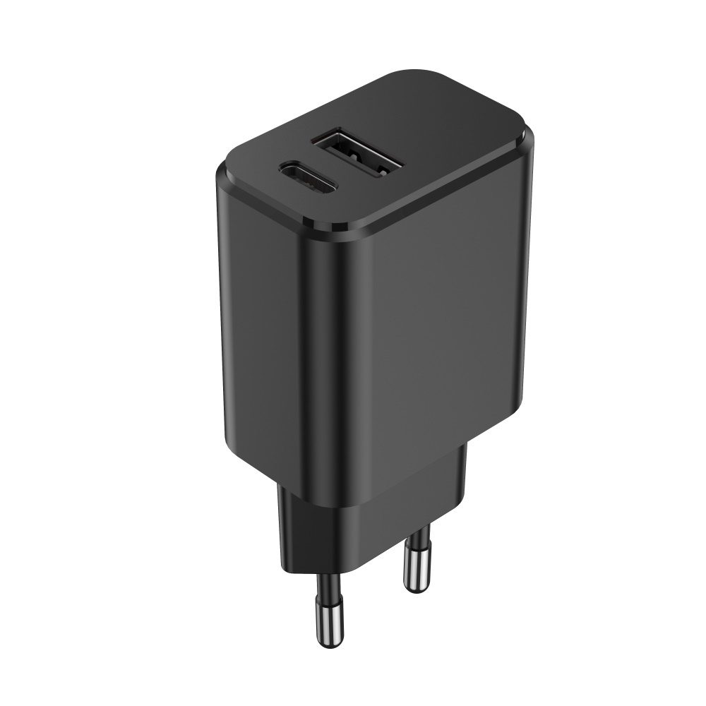 218314_oryg Setty charger 1x USB + USB-C 3A 20W black