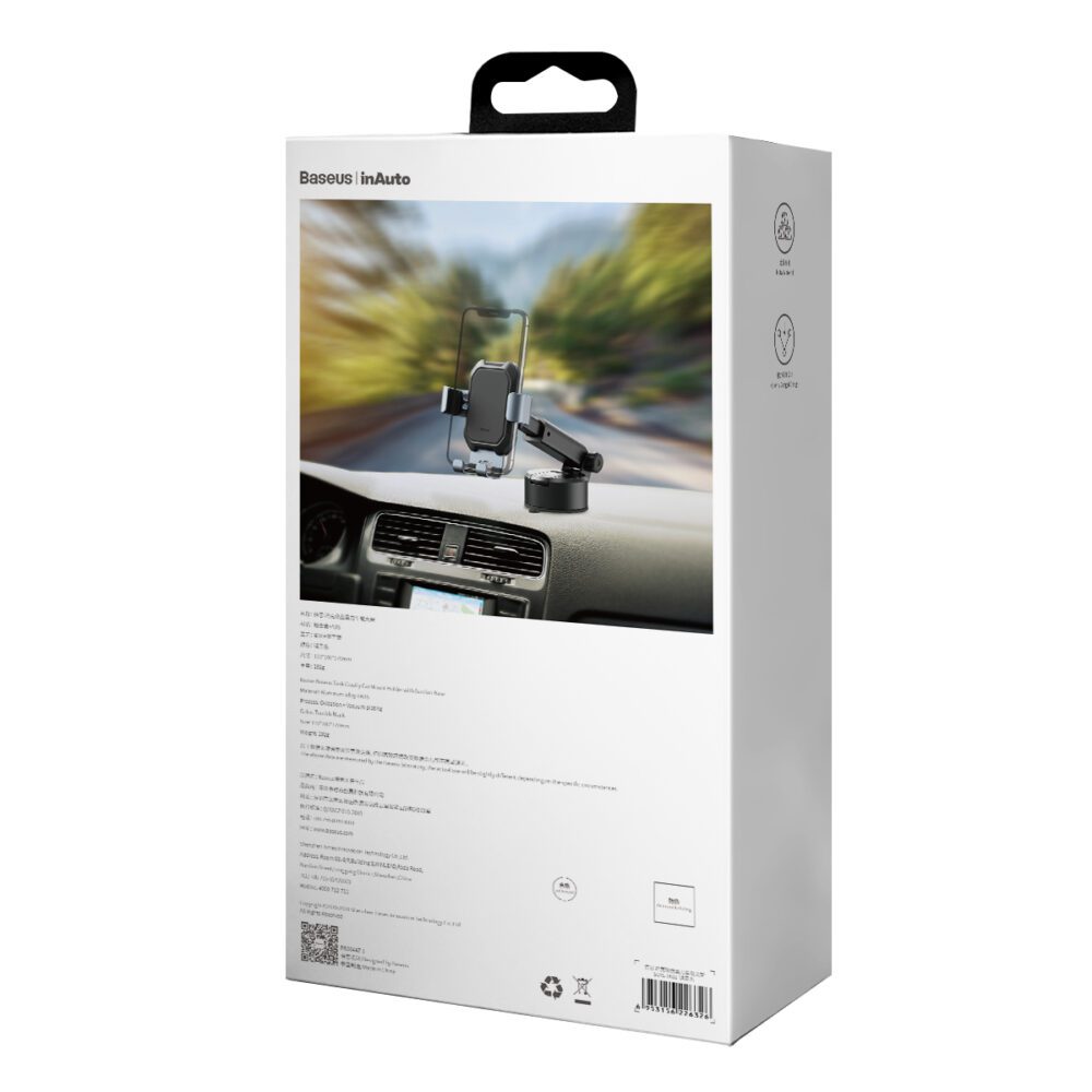 218446_oryg Baseus car holder Tank gravity black with suction cup