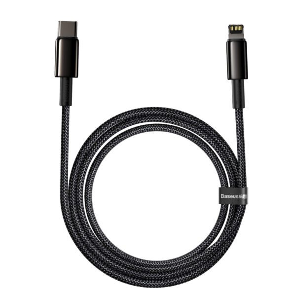 Baseus cable Tungsten PD USB-C - Lightning 2,0 m black 20W