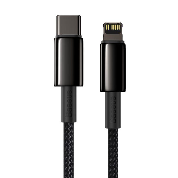 Baseus cable Tungsten PD USB-C - Lightning 2,0 m black 20W
