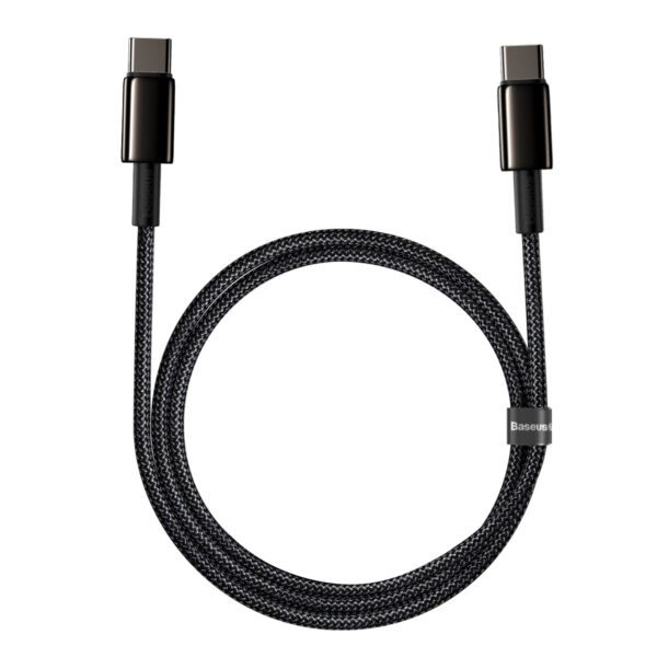 218598_oryg Baseus cable Tungsten PD USB-C - USB-C 1,0 m black 100W