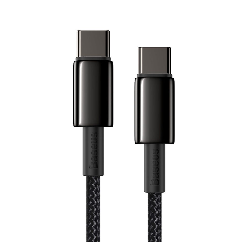 218599_oryg Baseus cable Tungsten PD USB-C - USB-C 1,0 m black 100W