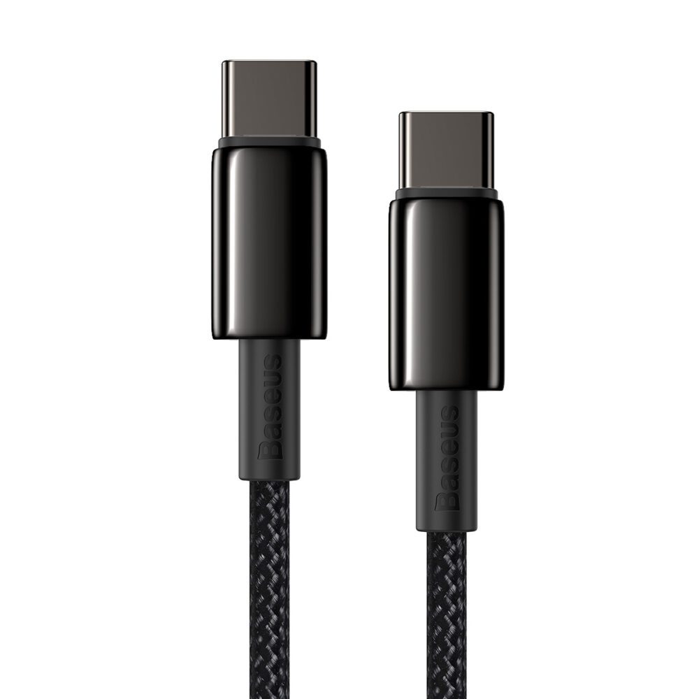 Baseus cable Tungsten PD USB-C - USB-C 2,0 m black 100W