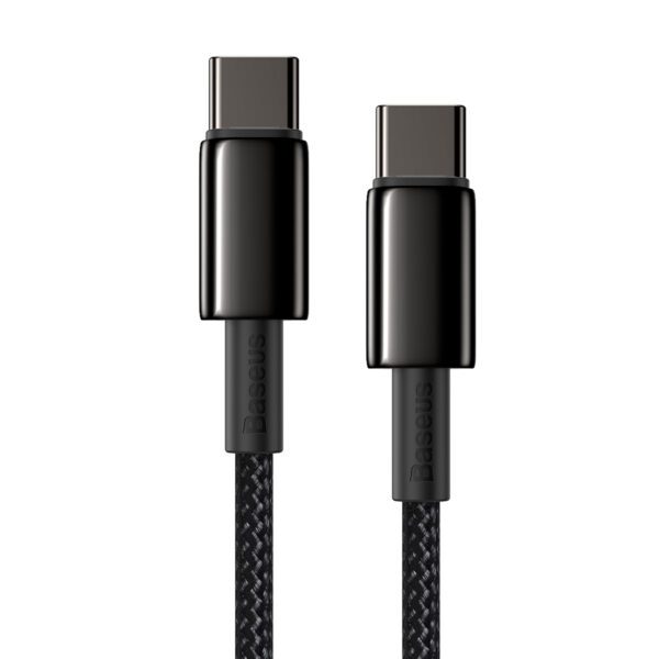 Baseus cable Tungsten PD USB-C - USB-C 2,0 m black 100W