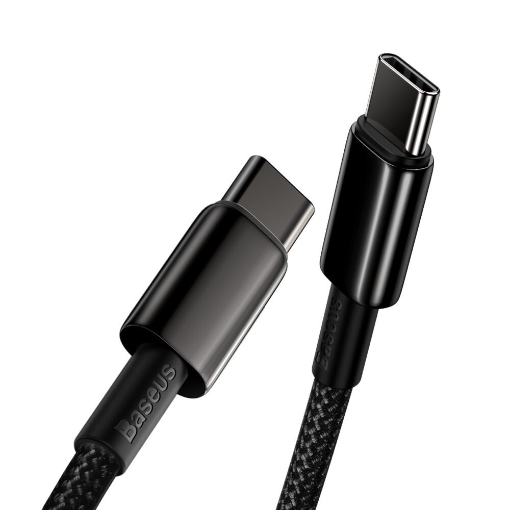Baseus cable Tungsten PD USB-C - USB-C 2,0 m black 100W
