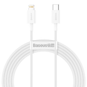 Baseus cable Superior PD USB-C - Lightning 2,0 m white 20W