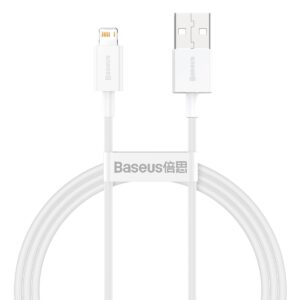 Baseus cable Superior USB - Lightning 1,0 m 2,4A white