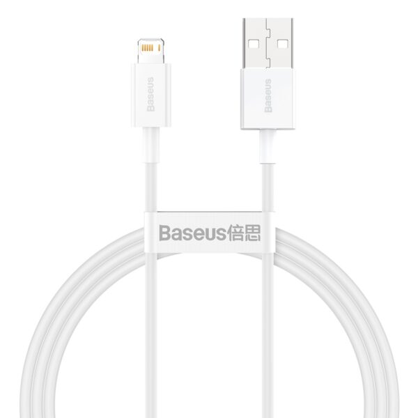 218649_oryg Baseus cable Superior USB - Lightning 1,0 m 2,4A white