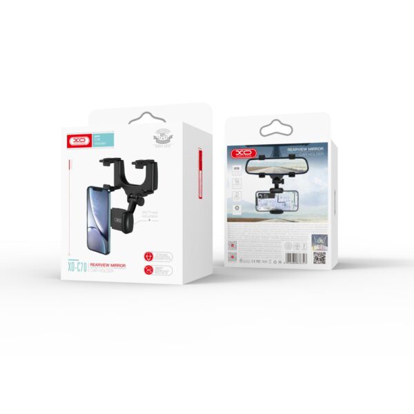 219897_oryg XO car holder C70 black for rearview mirror