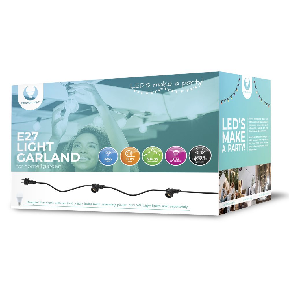221465_oryg Light Garland 12m 10 slots E27 IP65