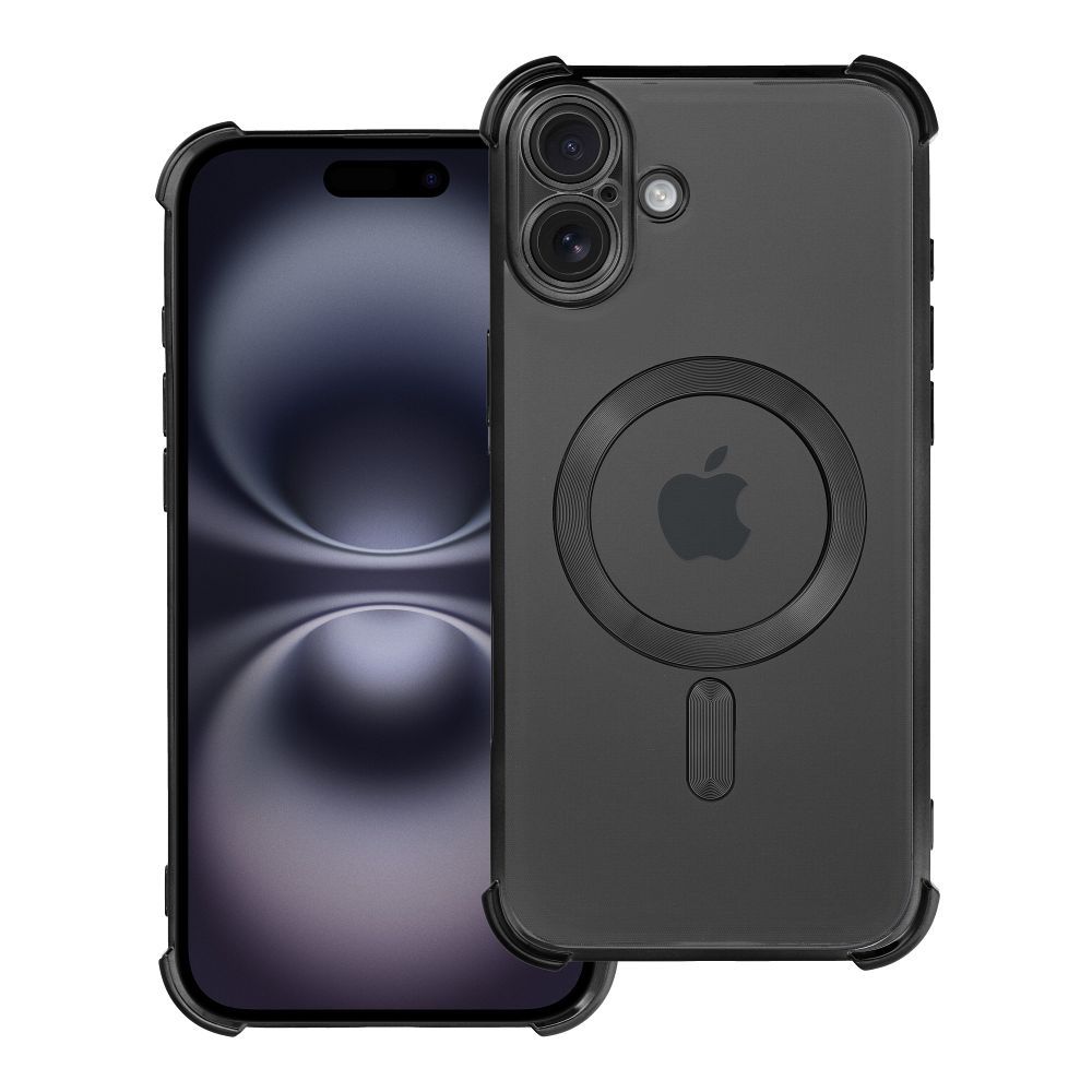 2221d47e0c19c33371e512768dbb6366 Case ANTISHOCK ELECTRO for IPHONE 16 Plus compatible with MagSafe black