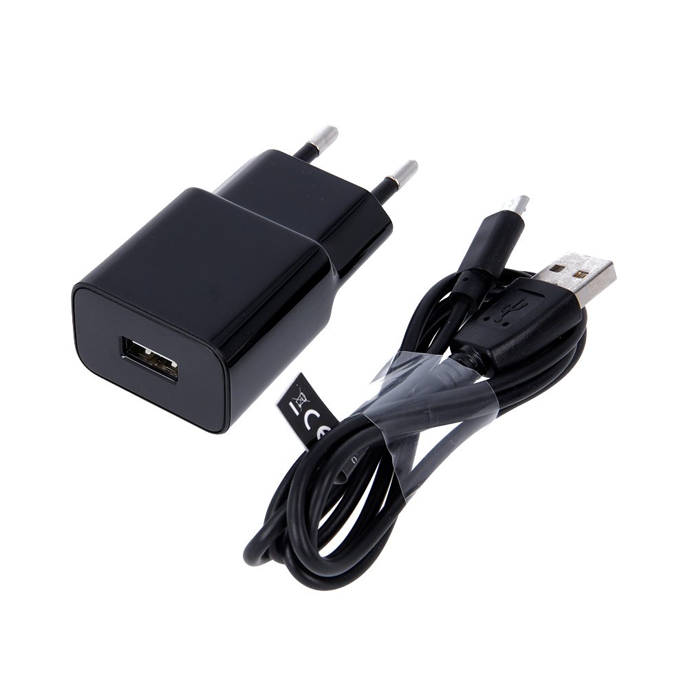 226155_oryg Maxlife MXTC-01 charger 1x USB 1A black + microUSB cable