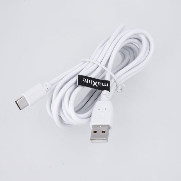 226734_oryg Maxlife cable USB - USB-C 3,0 m 2A white