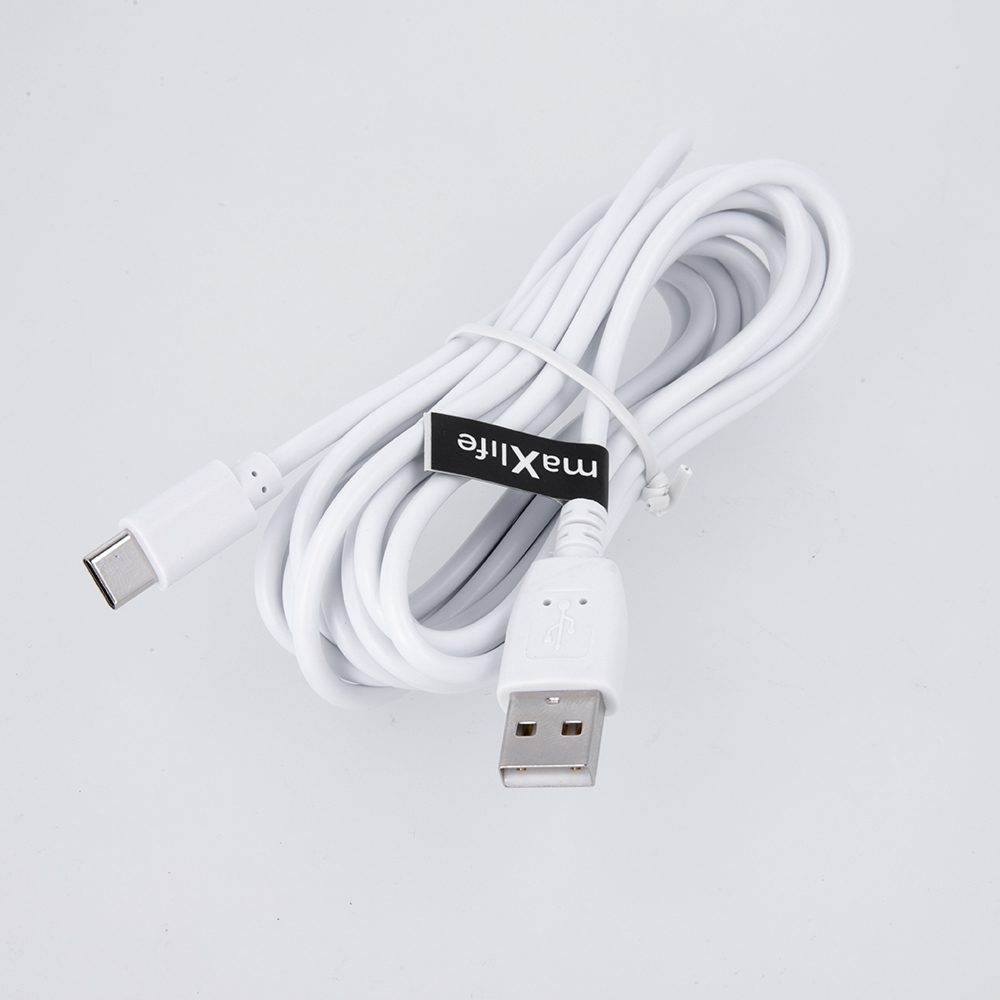 226734_oryg Maxlife cable USB - USB-C 3,0 m 2A white