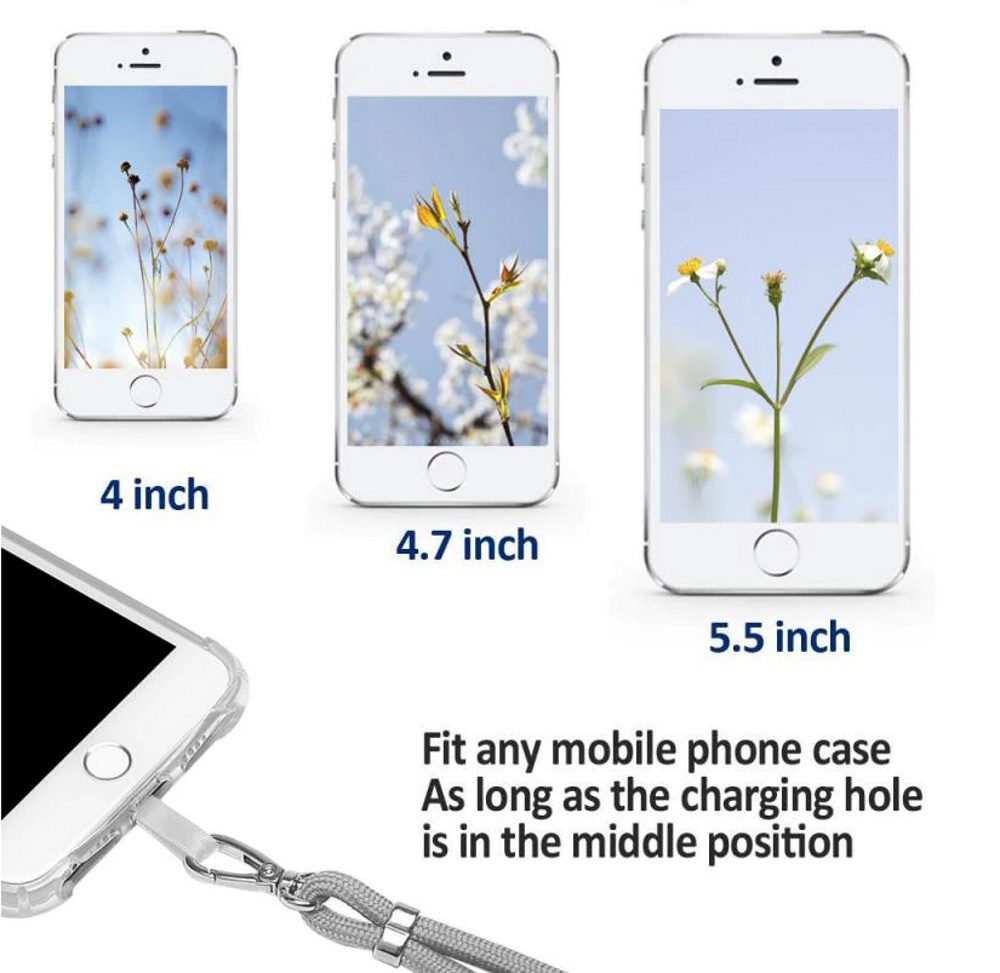 228747_oryg Universal neck strap for phones red