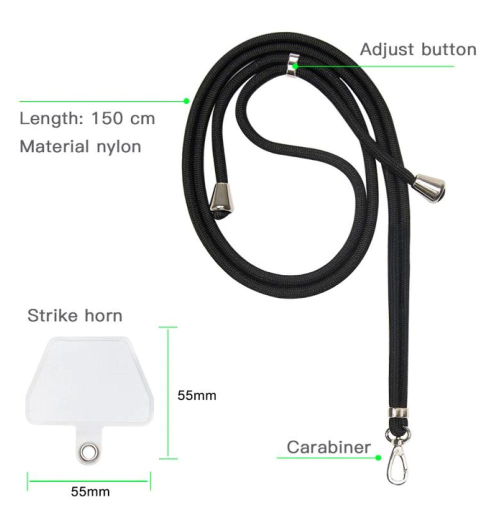 228750_oryg Universal neck strap for phones red