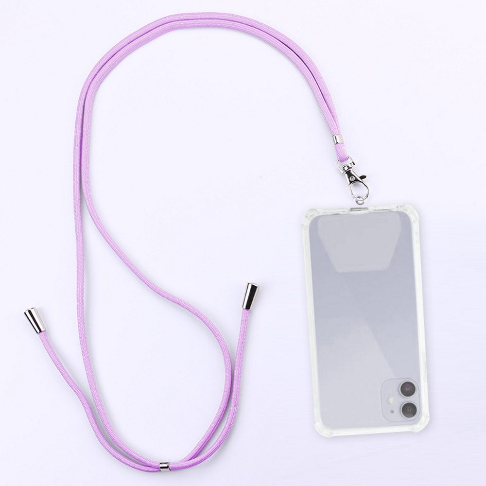Universal neck strap for phones violet