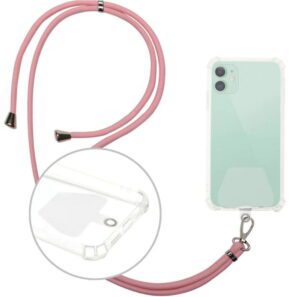 Universal neck strap for phones pink