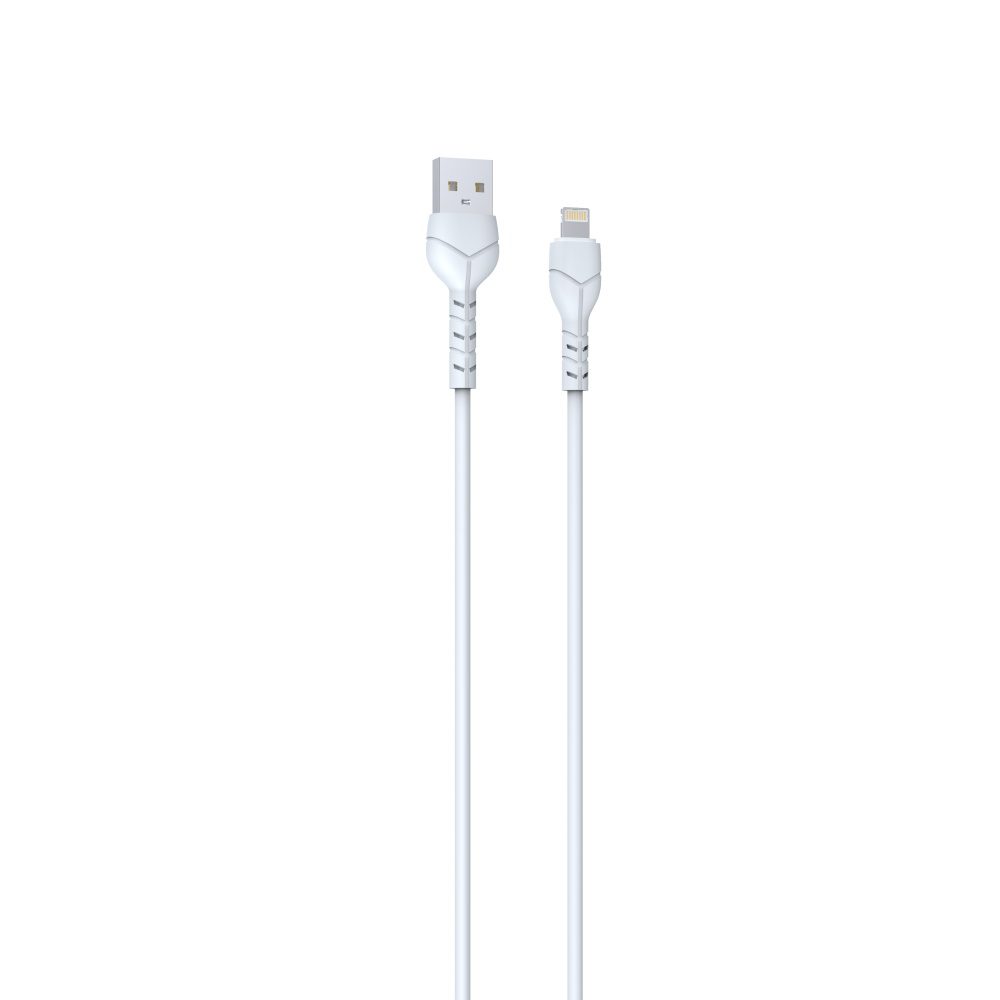 228939_oryg Devia cable Kintone V2 EC406 USB - Lightning 1,0 m 2,1A white set 30 pcs
